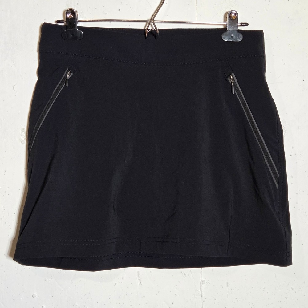 Columbia Lakewood Pines Black Skort Small Active Gorp Hiking Tennis Outdoor